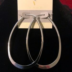 Silver earrings
